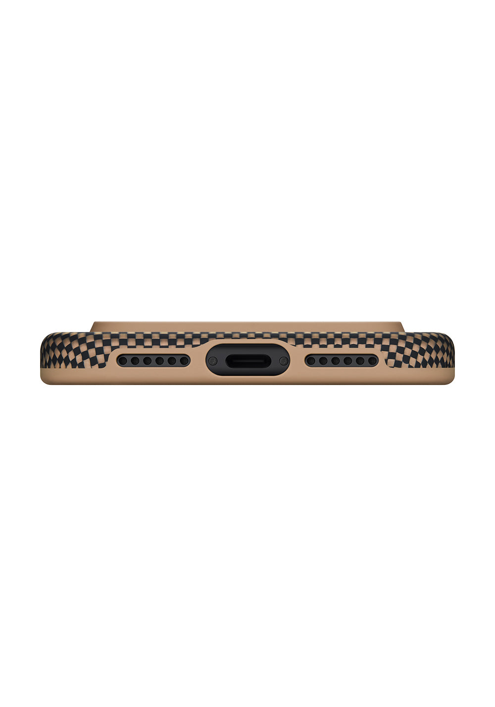 Apple iPhone 17 Pro Kılıf Manyetik Şarj Uyumlu Aramid Karbon Fiber Pitaka Military-Grade Sunset-Moonrise Serisi Kapak