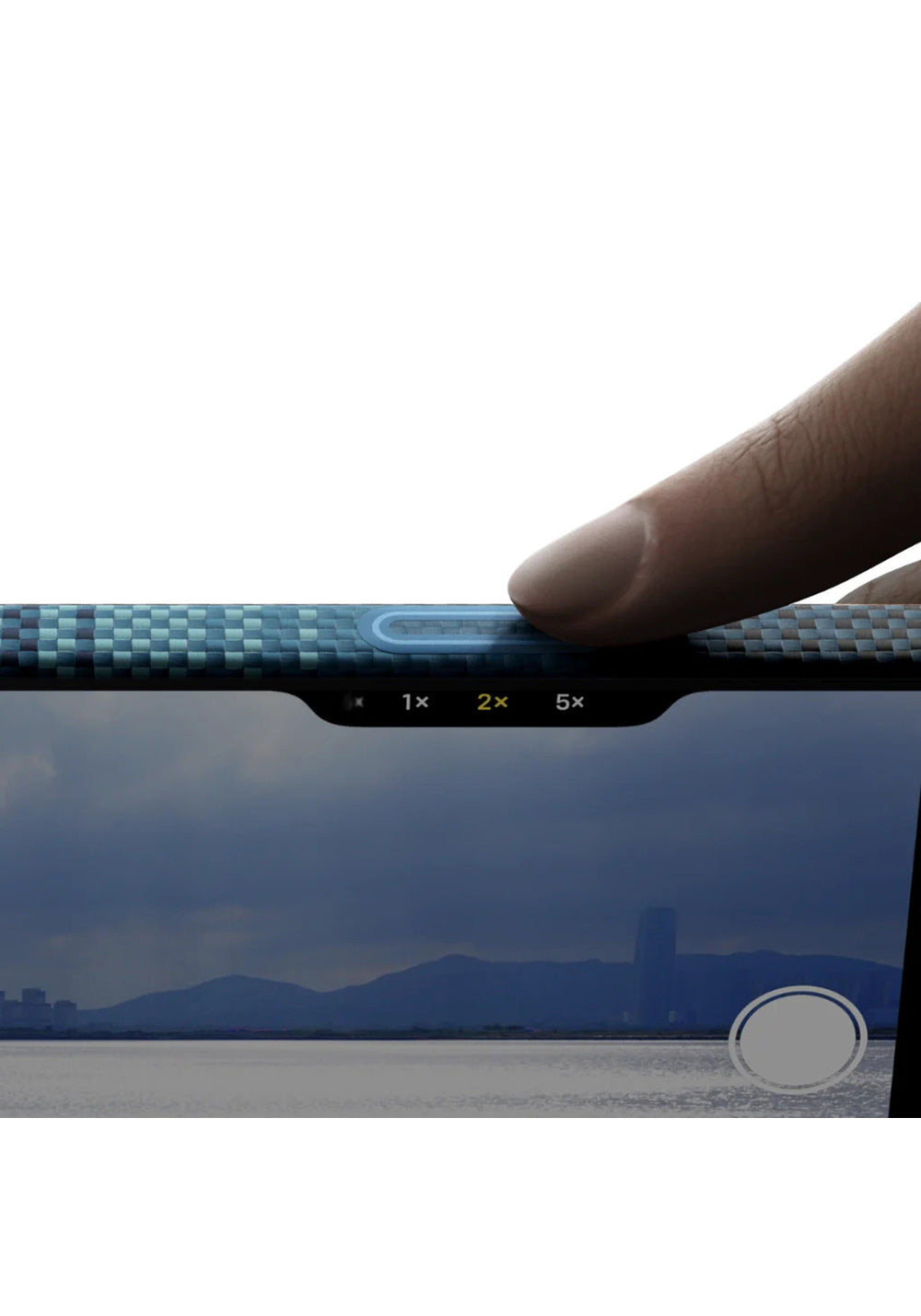 Apple iPhone 17 Kılıf Manyetik Şarj Uyumlu Aramid Karbon Fiber Pitaka Tactile Woven Sunset-Moonrise Serisi Kapak