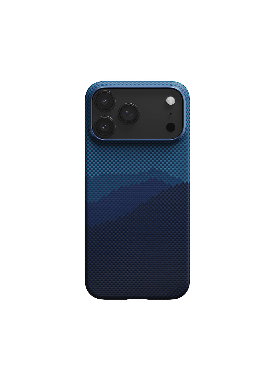 Apple iPhone 17 Pro Max Kılıf Manyetik Şarj Uyumlu Aramid Karbon Fiber Pitaka Tactile Woven Starpeak Serisi Over The Horizon Kapak