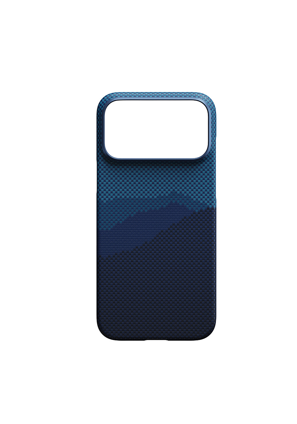 Apple iPhone 17 Pro Max Kılıf Manyetik Şarj Uyumlu Aramid Karbon Fiber Pitaka Tactile Woven Starpeak Serisi Over The Horizon Kapak