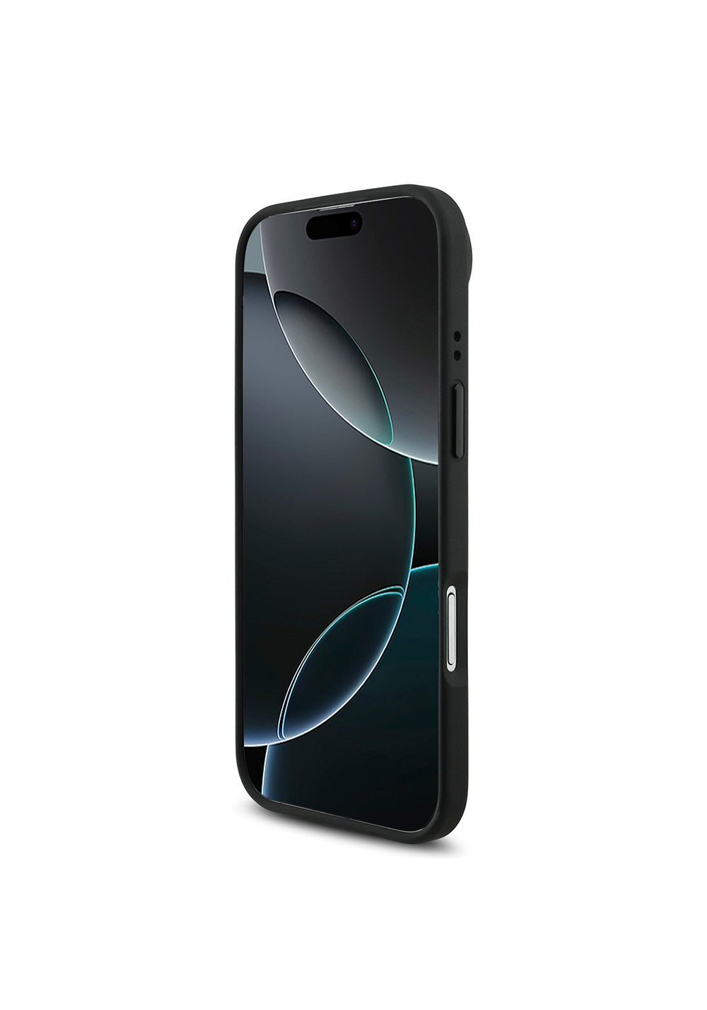 Apple iPhone 17 Air Kılıf BMW Orijinal Lisanslı Manyetik Şarj Uyumlu M Logolu Üç Şeritli Delikli Deri Kapak