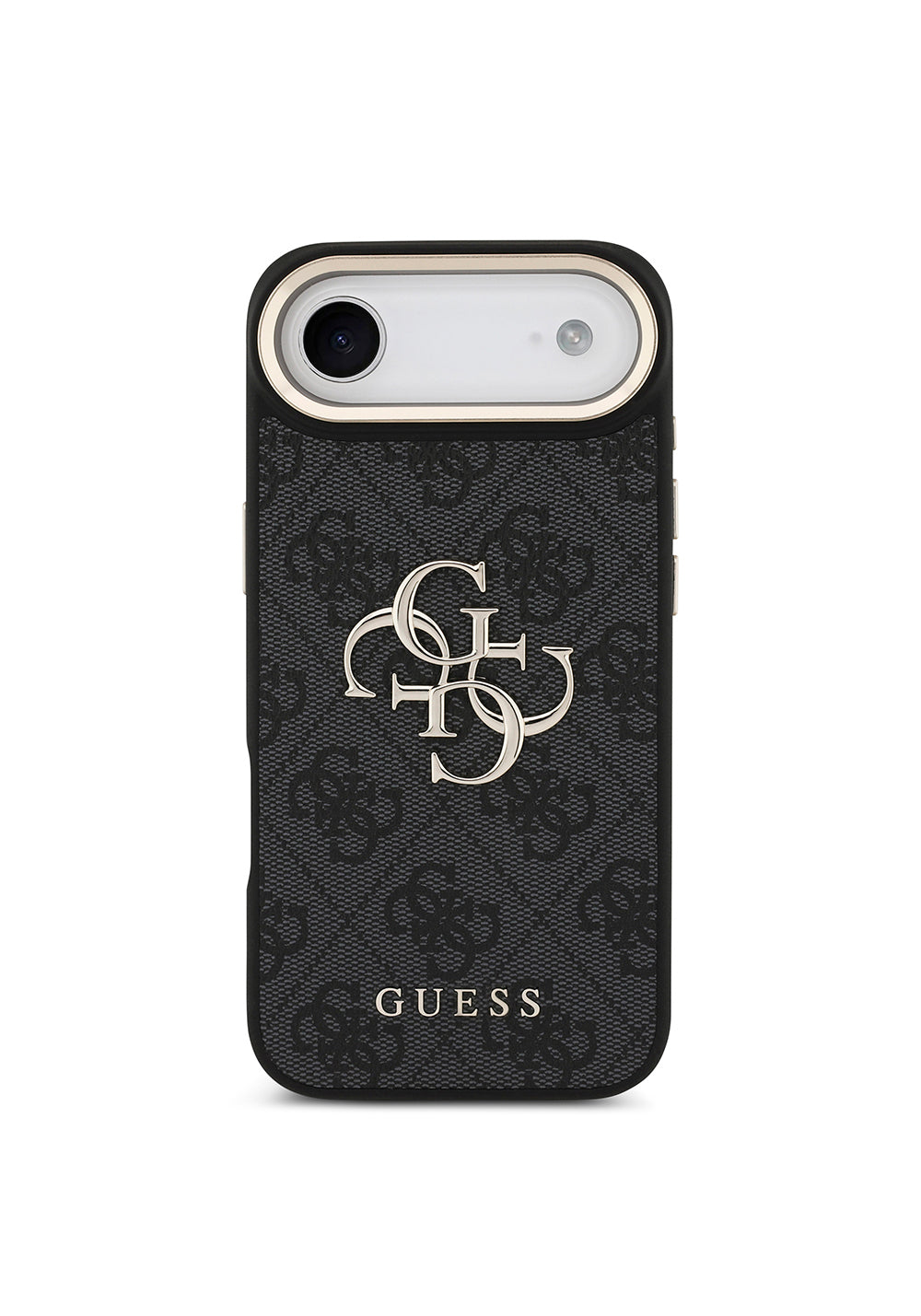 Apple iPhone 17 Air Kılıf Guess Orijinal Lisanslı 4G Büyük Metal Logolu Kalın Askılı Kapak