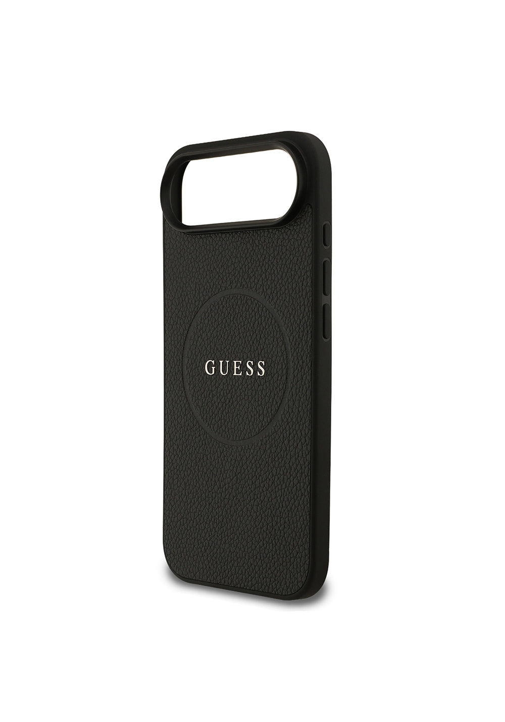Apple iPhone 17 Air Kılıf Guess Orijinal Lisanslı Manyetik Şarj Uyumlu Yazı Logolu PU Deri Kapak