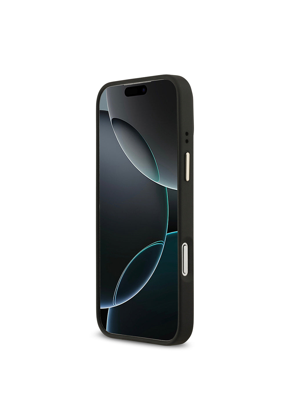 Apple iPhone 17 Pro Max Kılıf Guess Orijinal Lisanslı Manyetik Şarj Uyumlu Gold Metal Kamera Çerçeveli PU Deri 4G Desenli Yazı Logolu Kapak