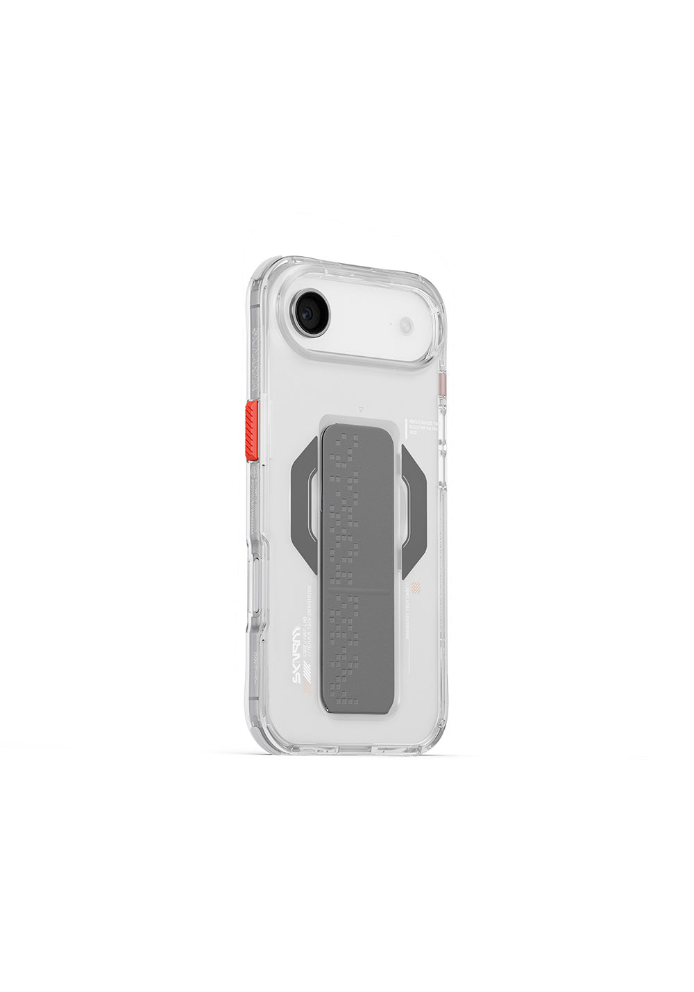 Apple iPhone 17 Air Kılıf M-Safe Şarj Özellikli Airbag Tasarımlı Standlı Skinarma Haxa Kapak