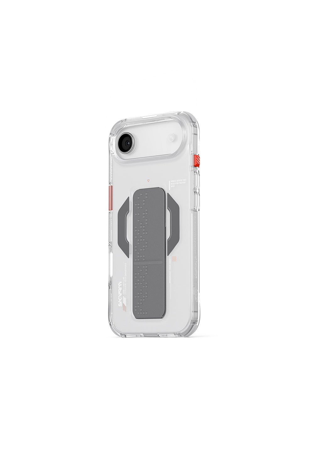 Apple iPhone 17 Air Kılıf M-Safe Şarj Özellikli Airbag Tasarımlı Standlı Skinarma Haxa Kapak