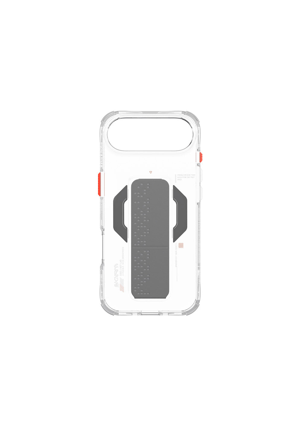 Apple iPhone 17 Air Kılıf M-Safe Şarj Özellikli Airbag Tasarımlı Standlı Skinarma Haxa Kapak