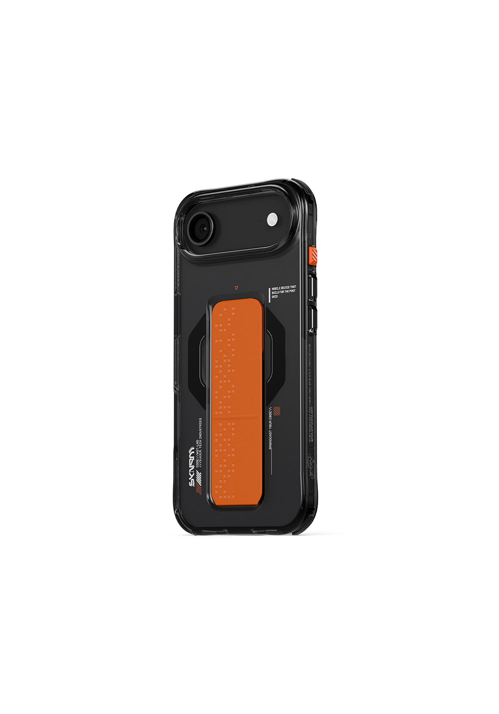Apple iPhone 17 Air Kılıf M-Safe Şarj Özellikli Airbag Tasarımlı Standlı Skinarma Haxa Kapak