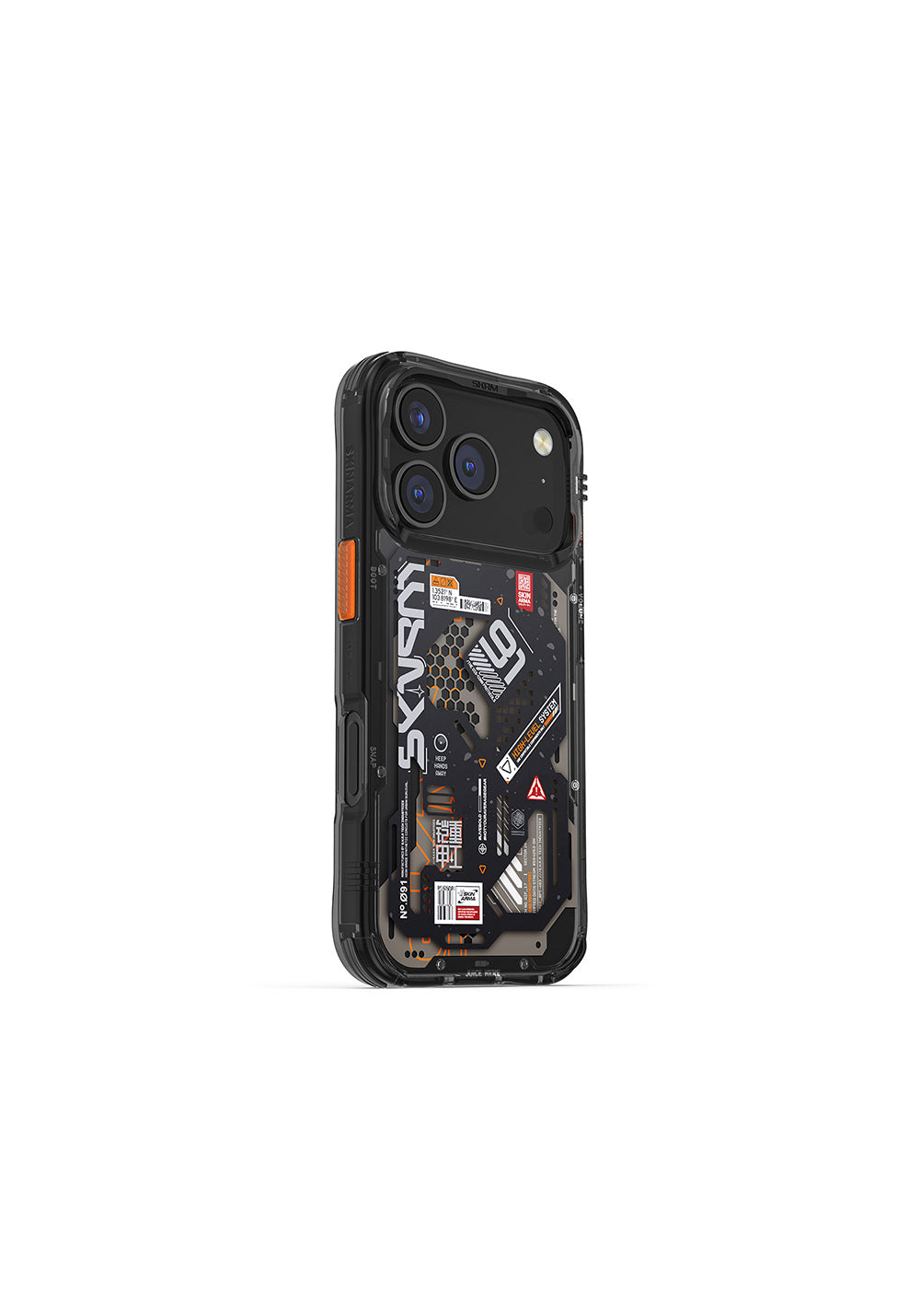 Apple iPhone 17 Pro Kılıf Desenli Airbag Tasarımlı Skinarma Spectra Kapak
