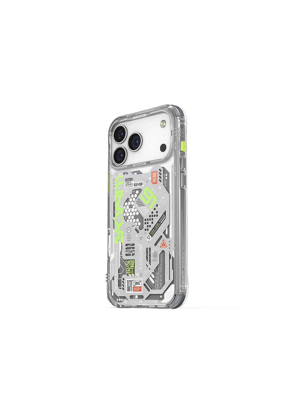 Apple iPhone 17 Pro Kılıf Desenli Airbag Tasarımlı Skinarma Spectra Kapak
