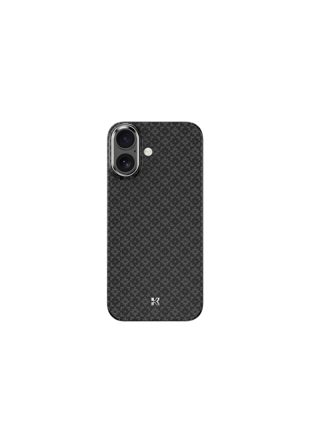Apple iPhone 17 Kılıf M-Safe Şarj Özellikli Benks ArmorAir ArmorGrid Serisi Kevlar Karbon Kapak