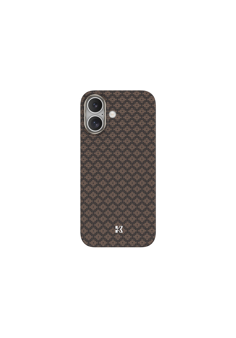Apple iPhone 17 Kılıf M-Safe Şarj Özellikli Benks ArmorAir ArmorGrid Serisi Kevlar Karbon Kapak
