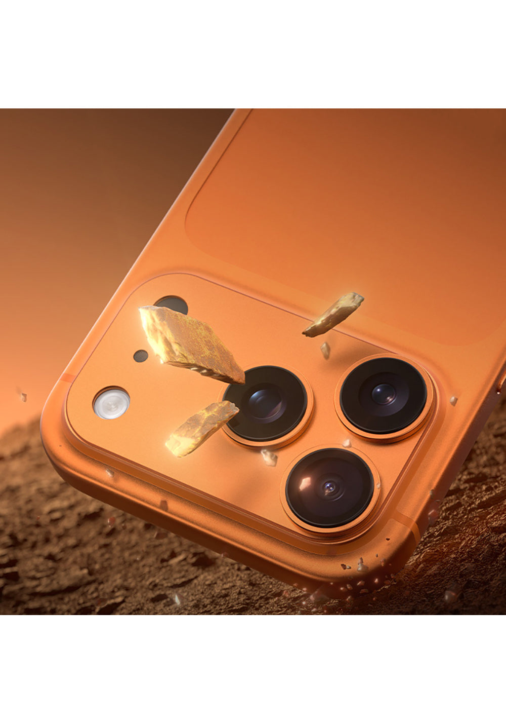 Apple iPhone 17 Pro Max Benks Glass Warrior Anti Reflective Metal Kamera Lens Koruyucu