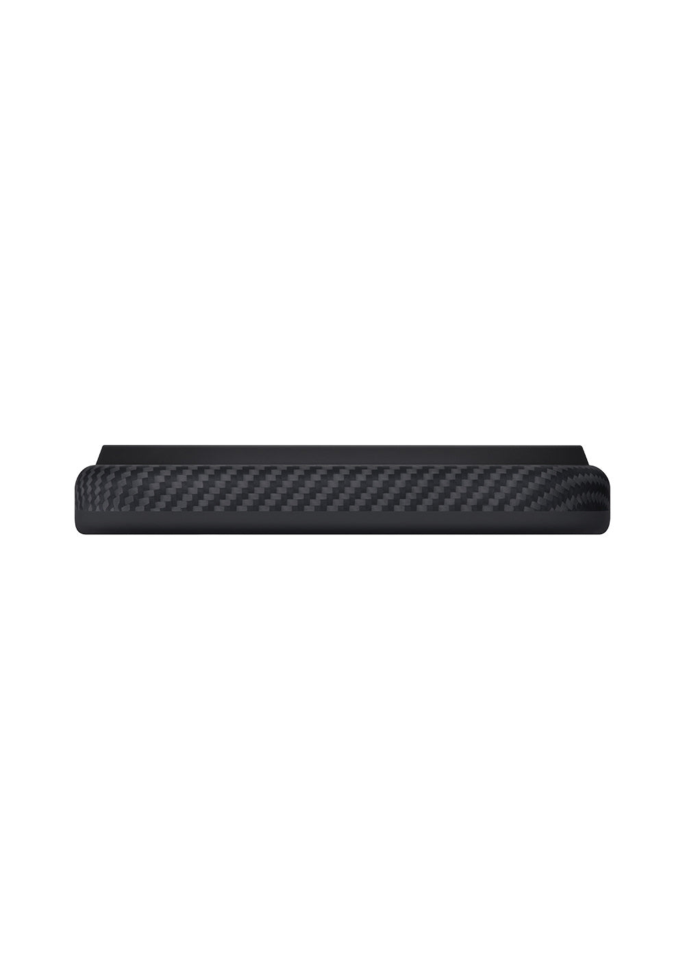 Apple iPhone 17 Pro Max Kılıf Manyetik Şarj Uyumlu 1500D Aramid Karbon Fiber Pitaka Military-Grade Classic Serisi Black-Grey Twill Kapak