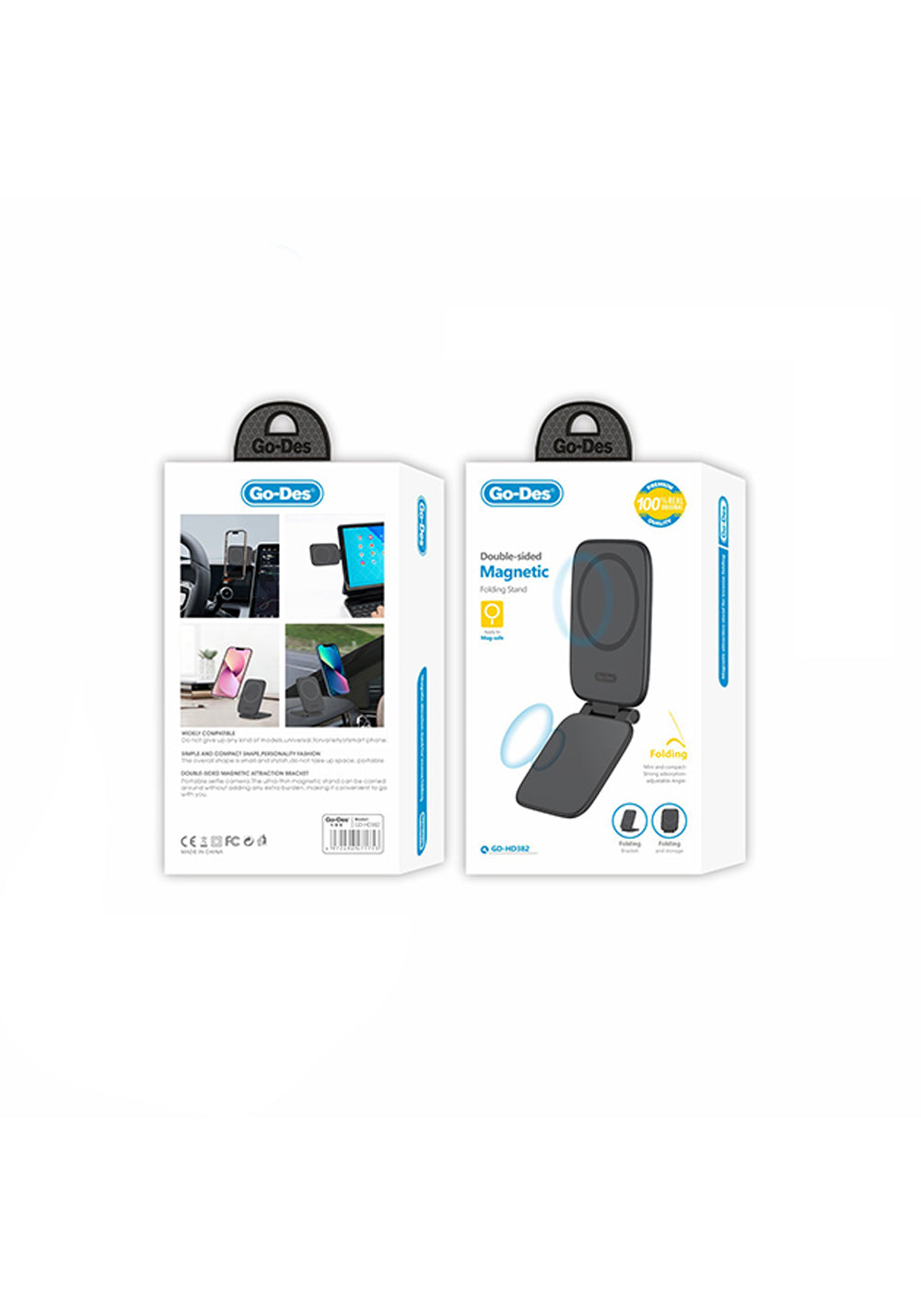 Go Des GD-HD382 Katlanabilir Magnetik Telefon Tutucu
