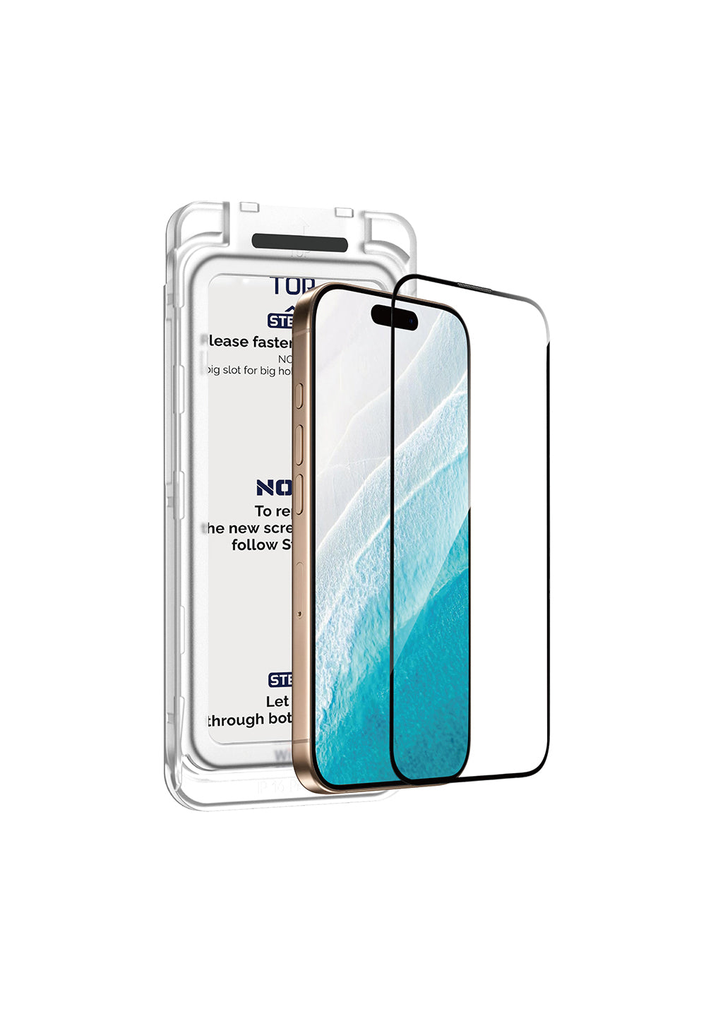 Apple iPhone 17 Air Wiwu SQ-008 Oleofobik Easy Install Darbeye Karşı Dayanıklı Temperli Cam Ekran Koruyucu + Kolay Uygulama Aparatlı