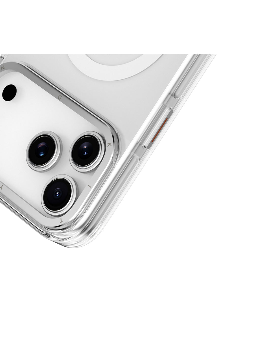 Apple iPhone 17 Pro Max Kılıf Manyetik Şarj Uyumlu Şeffaf Youngkit Crystal Shield Serisi Kapak