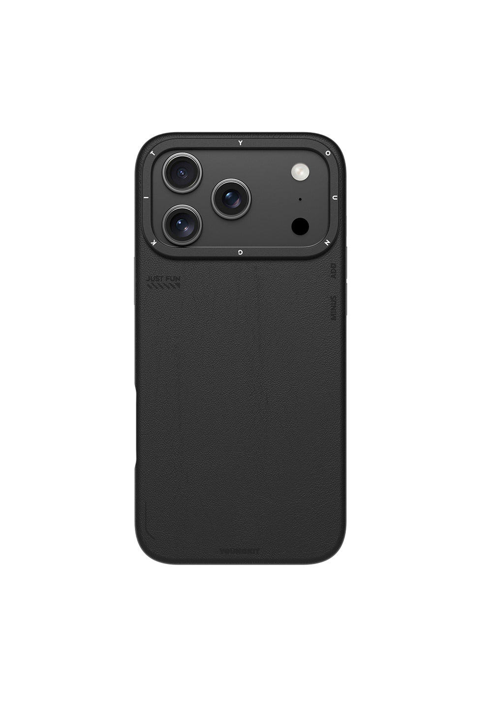 Apple iPhone 17 Pro Kılıf Manyetik Şarj Uyumlu Basit Mat Deri Desenli Youngkit Tech Fashion Serisi Kapak