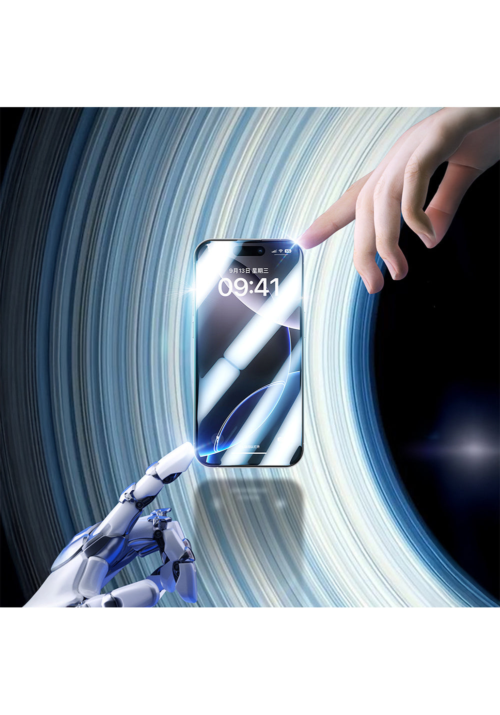Apple iPhone 17 Air Benks JoyTouch Mat Oyun Ekran Koruyucu + Kolay Uygulama Aparatı