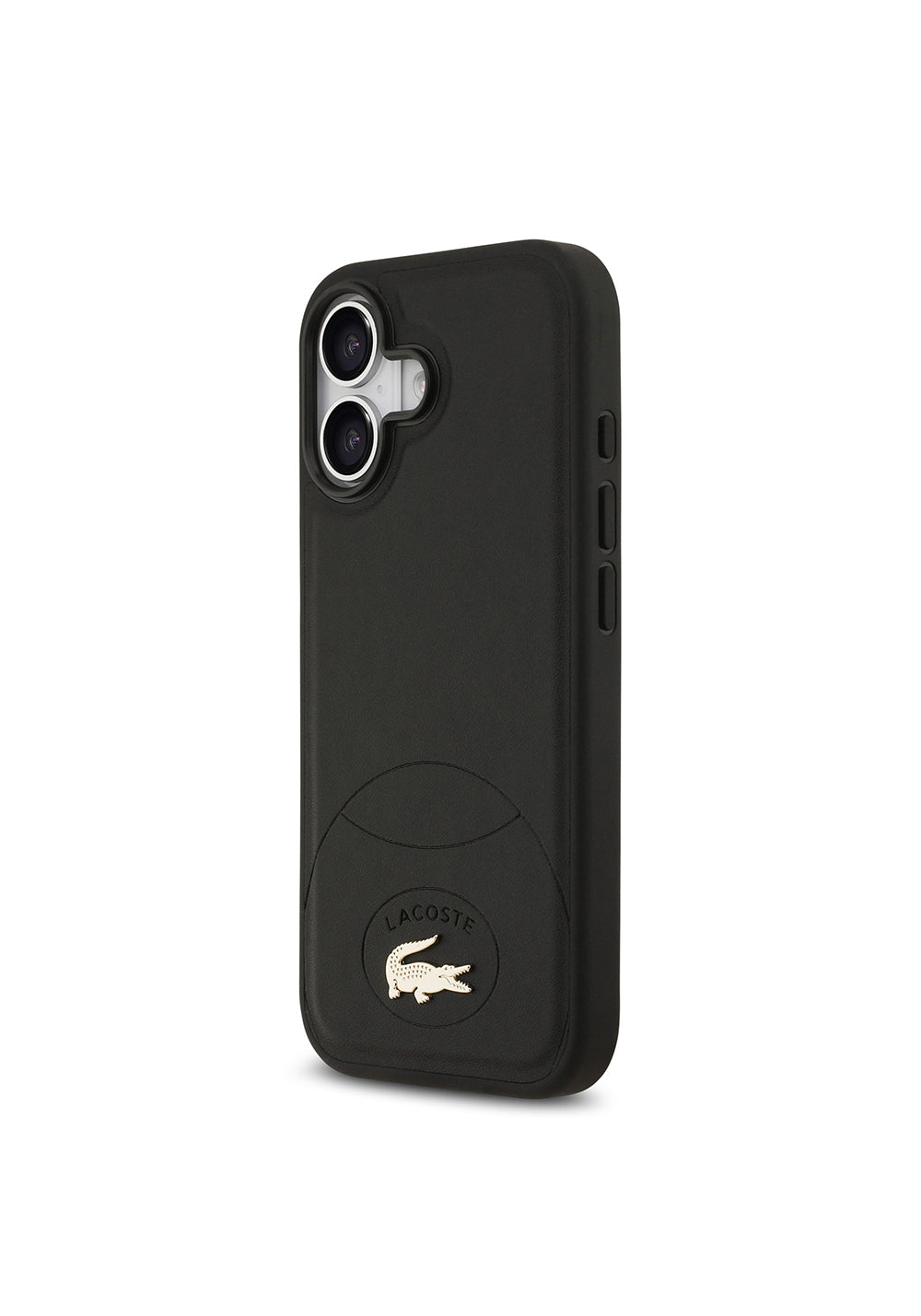 Apple iPhone 17 Kılıf Lacoste Orijinal Lisanslı Manyetik Şarj Uyumlu PU Deri Tasarımlı Metal Logolu Kapak