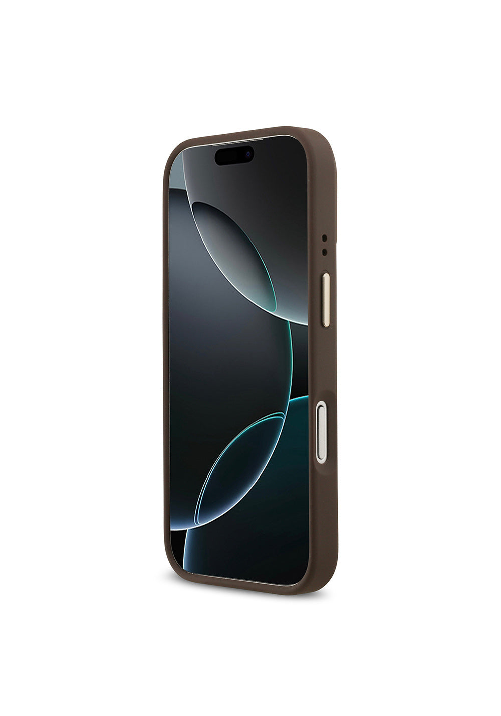 Apple iPhone 17 Pro Kılıf Guess Orijinal Lisanslı Manyetik Şarj Uyumlu 4G Desenli PU Metal Plaka Klasik Logolu Kapak