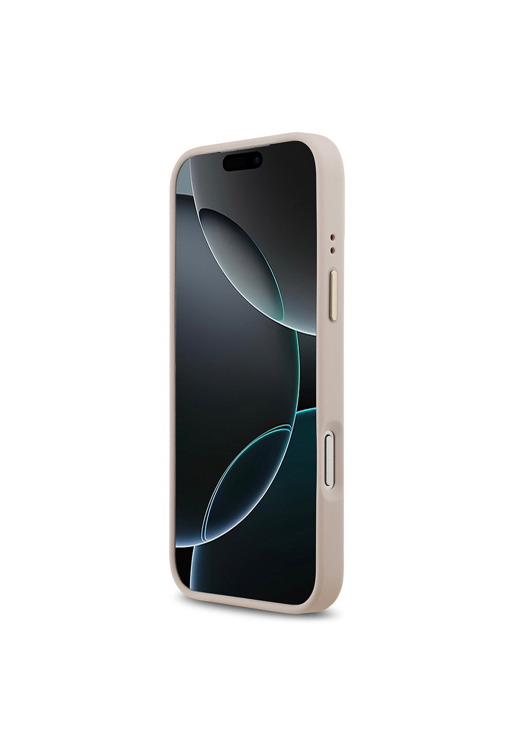 Apple iPhone 17 Pro Max Kılıf Guess Orijinal Lisanslı Manyetik Şarj Uyumlu 4G Desenli PU Metal Plaka Klasik Logolu Kapak