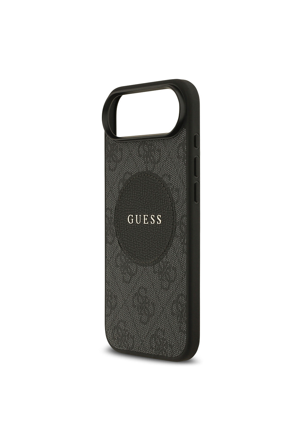 Apple iPhone 17 Air Kılıf Guess Orijinal Lisanslı Manyetik Şarj Uyumlu Yazı Logolu Circle Classic Kapak