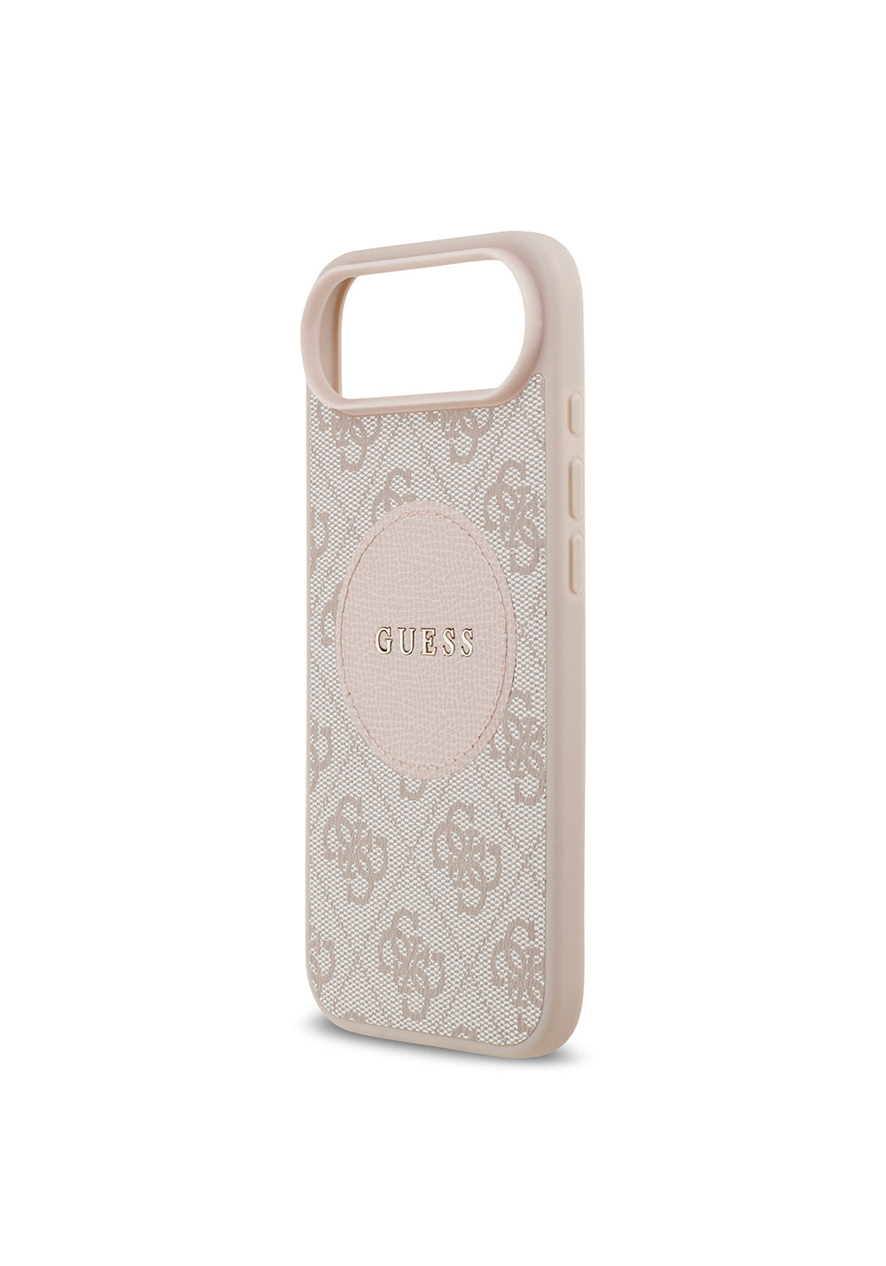 Apple iPhone 17 Air Kılıf Guess Orijinal Lisanslı Manyetik Şarj Uyumlu Yazı Logolu Circle Classic Kapak