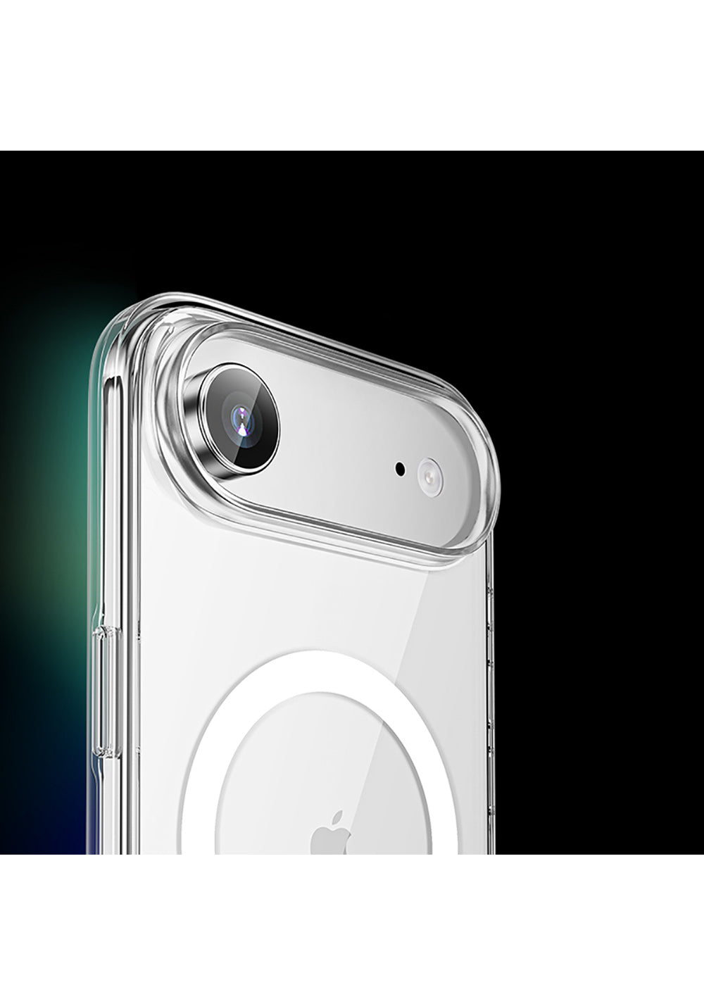 Apple iPhone 17 Air Kılıf Manyetik Şarj Uyumlu Transparan Sert PC Wlons Pita Kapak