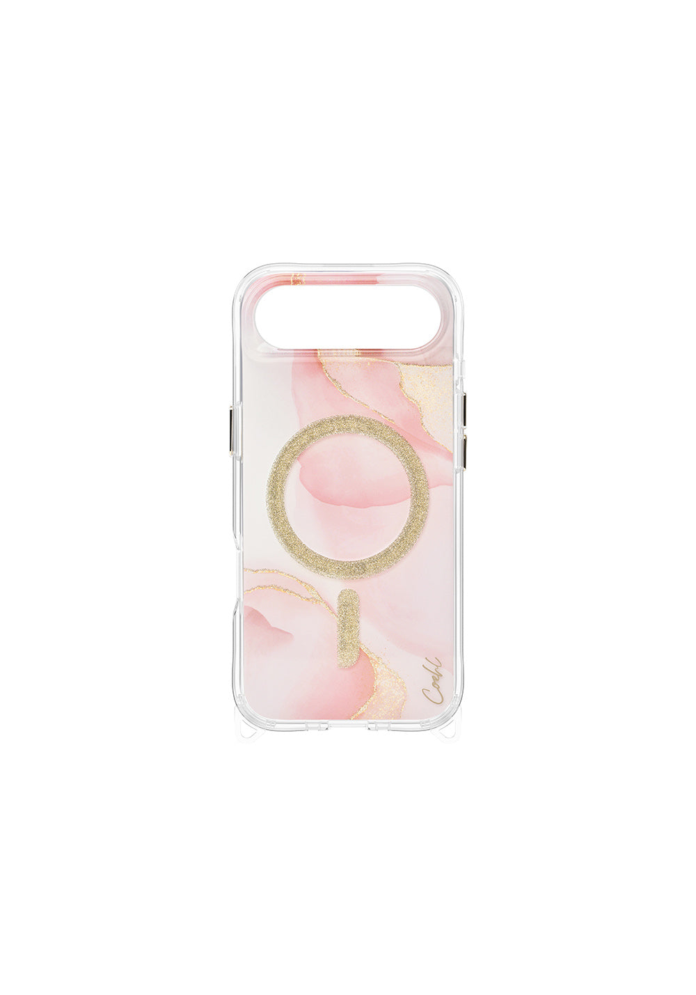 Apple iPhone 17 Air Kılıf Manyetik Şarj Uyumlu Simli Magnetik Coehl Aeris Kapak