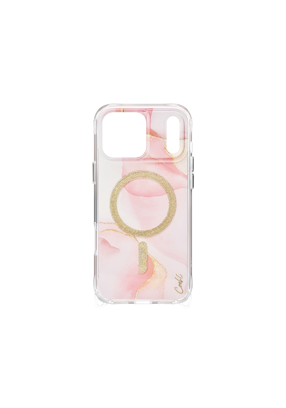 Apple iPhone 17 Pro Max Kılıf Manyetik Şarj Uyumlu Simli Magnetik Coehl Aeris Kapak