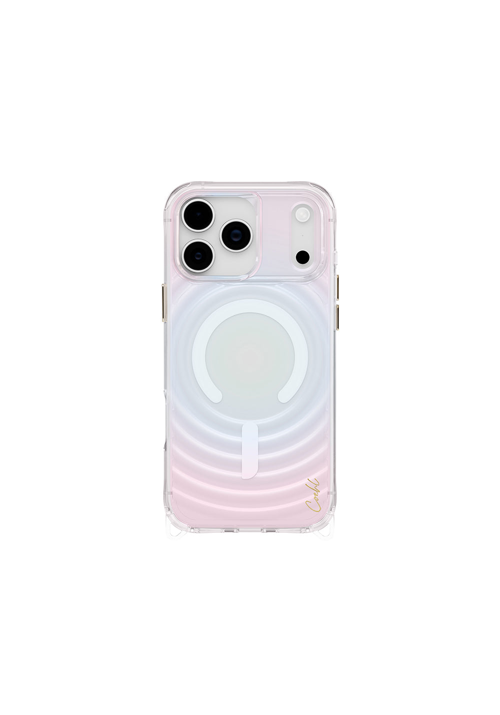 Apple iPhone 17 Pro Kılıf Manyetik Şarj Uyumlu Renk Geçişli Coehl Vela Kapak