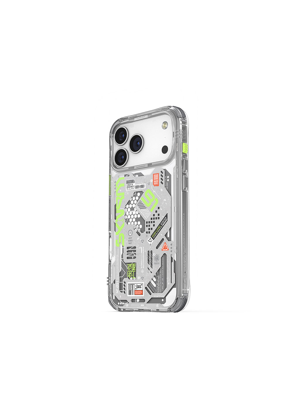 Apple iPhone 17 Pro Max Kılıf Desenli Airbag Tasarımlı Skinarma Spectra Kapak