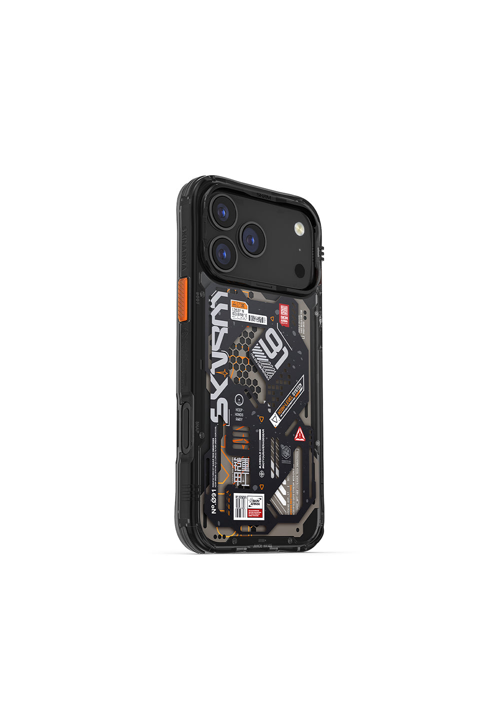 Apple iPhone 17 Pro Max Kılıf Desenli Airbag Tasarımlı Skinarma Spectra Kapak