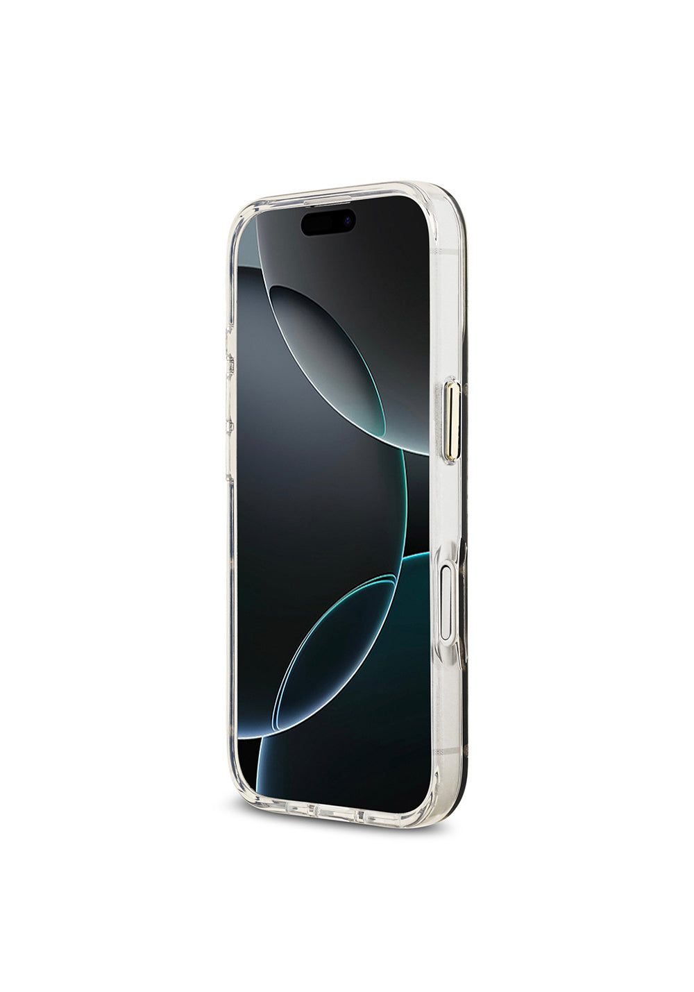 Apple iPhone 17 Kılıf Guess Orijinal Lisanslı Metal Kamera Çerçeveli Simli Aynalı Kapak