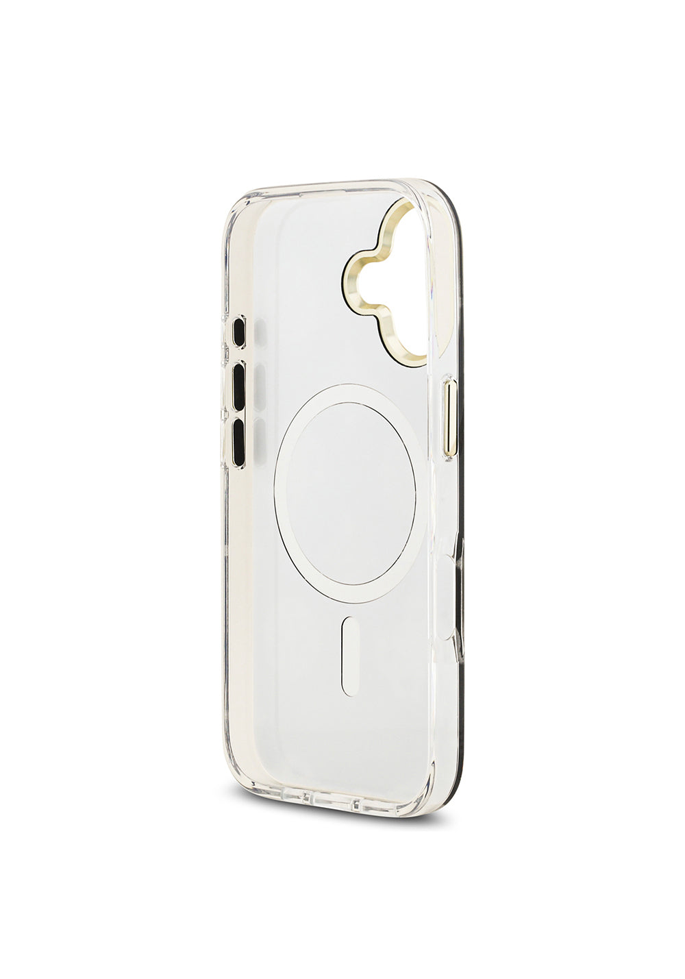 Apple iPhone 17 Kılıf Guess Orijinal Lisanslı Metal Kamera Çerçeveli Simli Aynalı Kapak