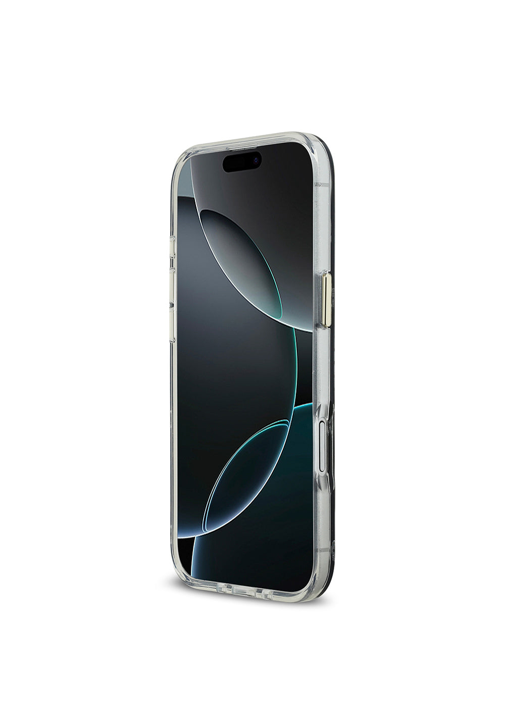 Apple iPhone 17 Air Kılıf Guess Orijinal Lisanslı Metal Kamera Çerçeveli Simli Aynalı Kapak