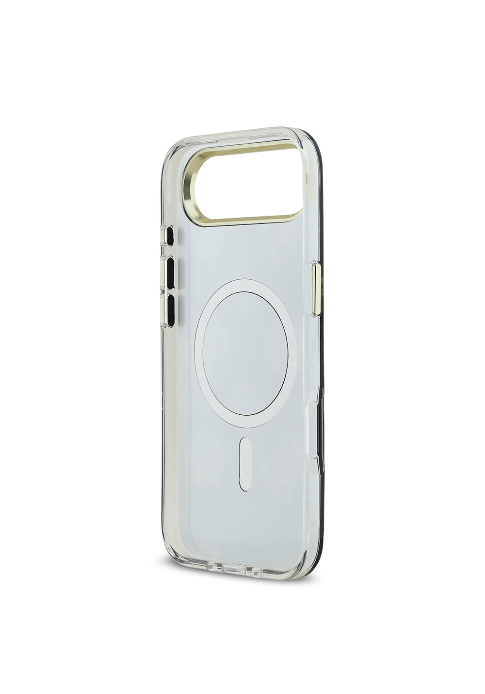 Apple iPhone 17 Air Kılıf Guess Orijinal Lisanslı Metal Kamera Çerçeveli Simli Aynalı Kapak