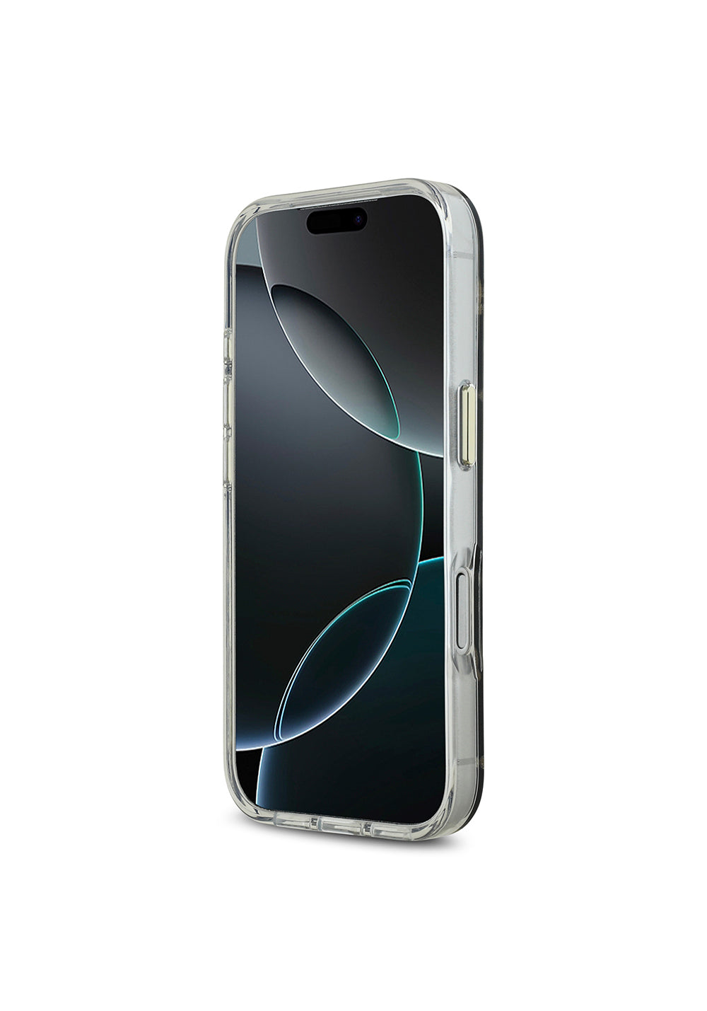 Apple iPhone 17 Pro Kılıf Guess Orijinal Lisanslı Metal Kamera Çerçeveli Simli Aynalı Kapak