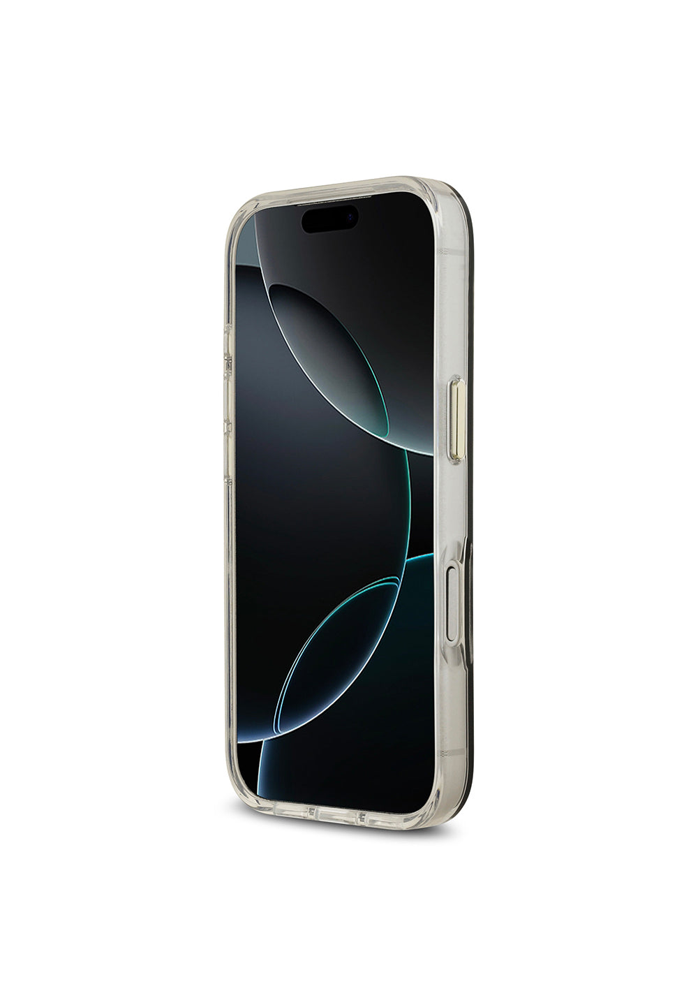 Apple iPhone 17 Pro Kılıf Guess Orijinal Lisanslı Metal Kamera Çerçeveli Simli Aynalı Kapak