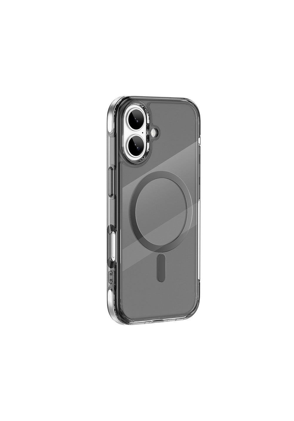 Apple iPhone 17 Kılıf Manyetik Şarj Uyumlu Wiwu MCC-702 Titanyum Pro Serisi Sert PC Kapak
