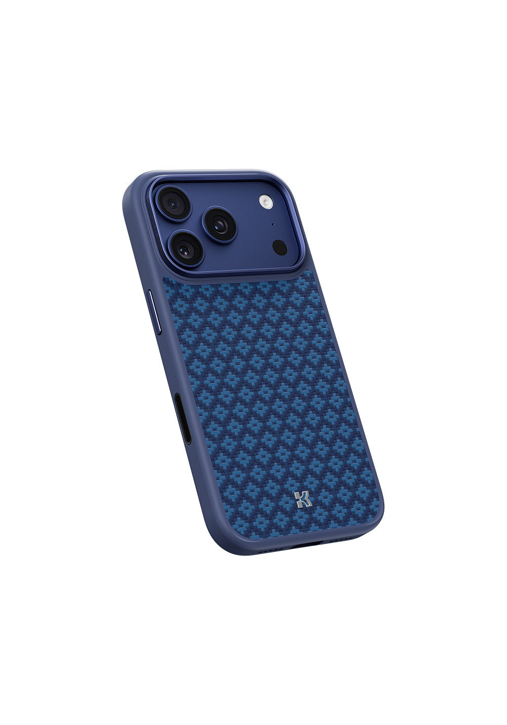 Apple iPhone 17 Pro Max Kılıf M-Safe Şarj Özellikli Benks ArmorPro ArmorGrid Serisi Kevlar Karbon Kapak