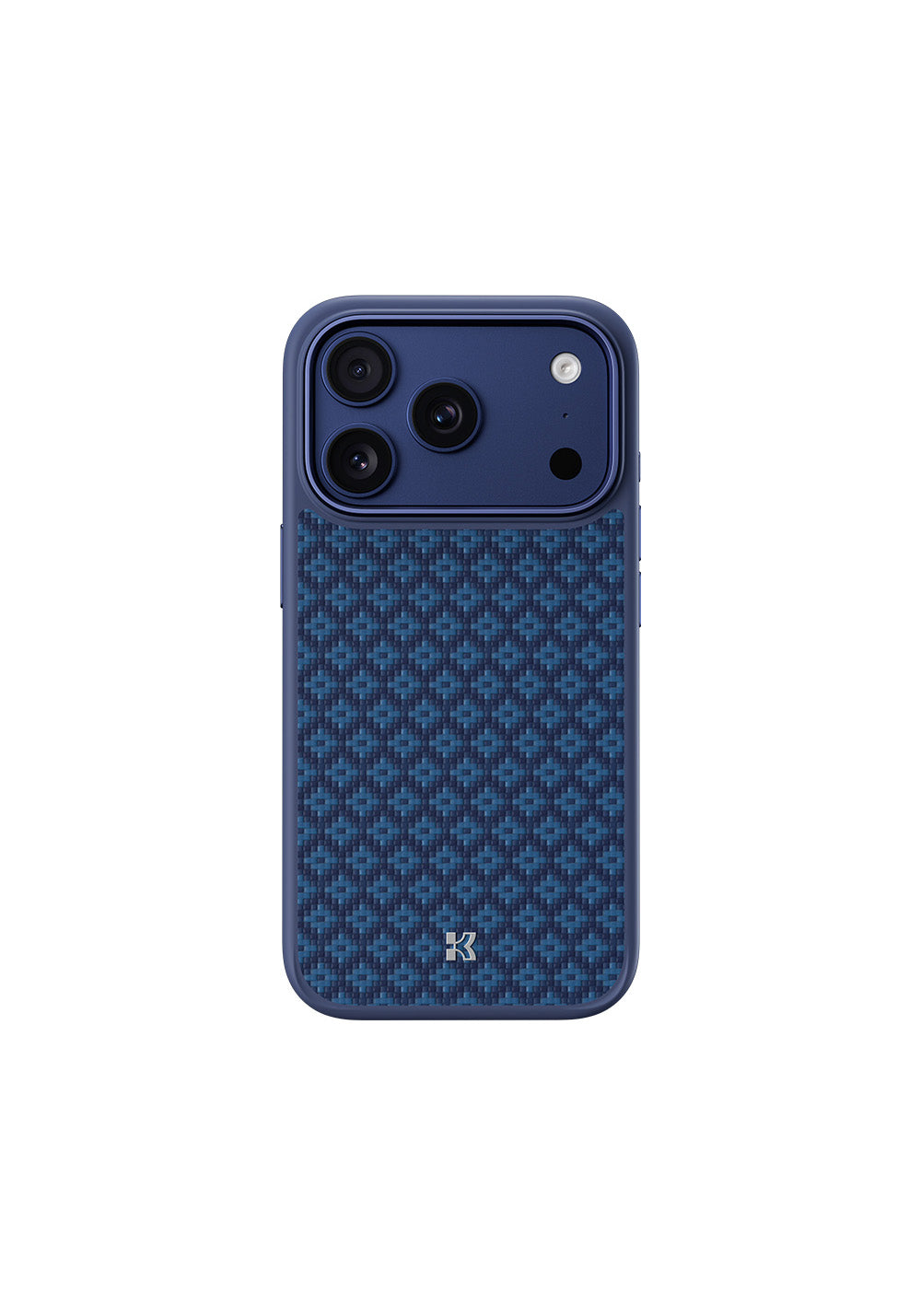 Apple iPhone 17 Pro Max Kılıf M-Safe Şarj Özellikli Benks ArmorPro ArmorGrid Serisi Kevlar Karbon Kapak