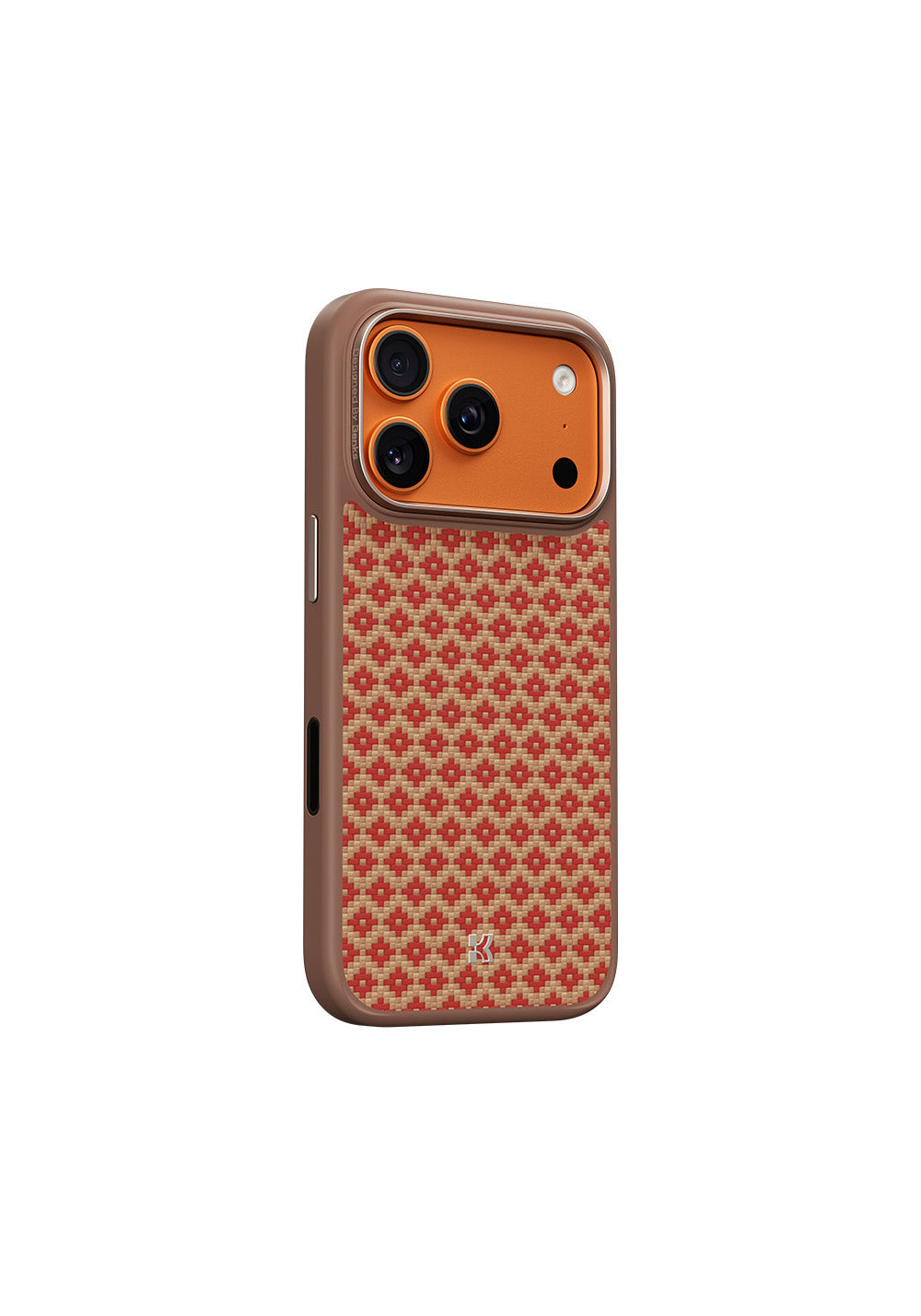 Apple iPhone 17 Pro Max Kılıf M-Safe Şarj Özellikli Benks ArmorPro ArmorGrid Serisi Kevlar Karbon Kapak