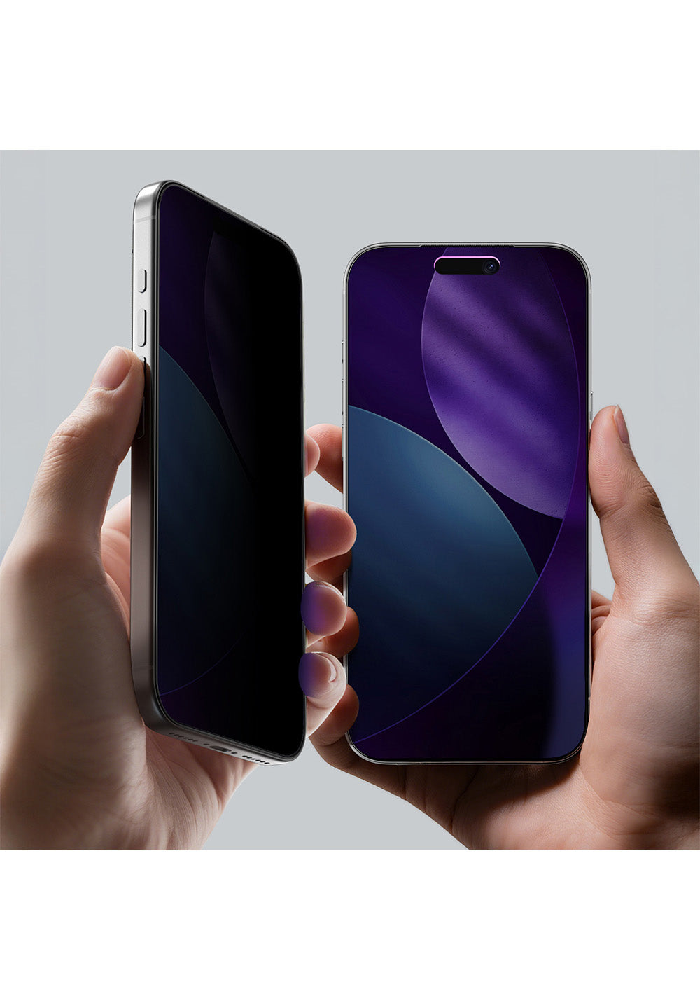 Apple iPhone 17 Pro Max Amazingthing Titan Privacy Parmak İzi Bırakmayan Temperli Cam Ekran Koruyucu