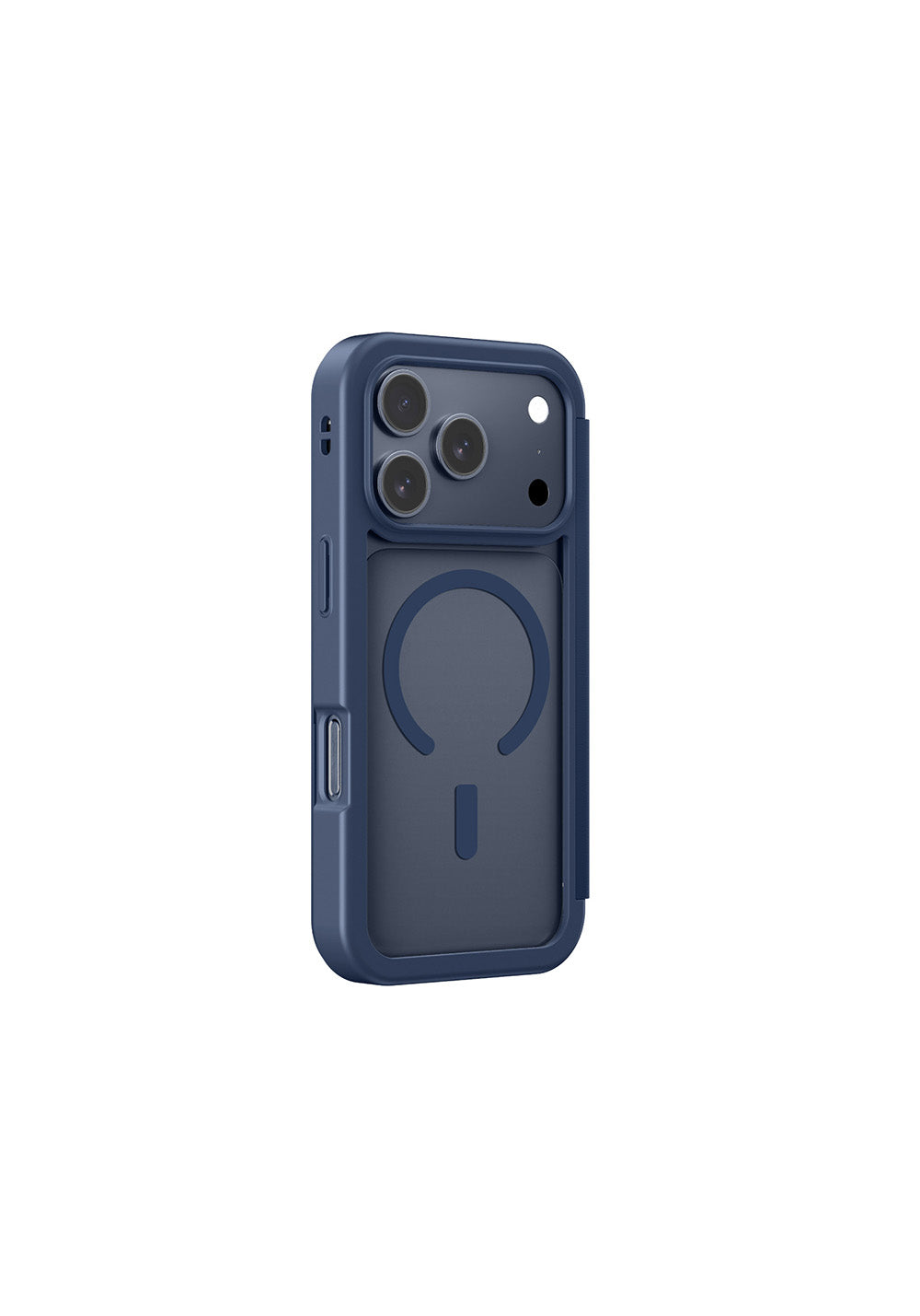 Apple iPhone 17 Pro Max PU Kartlıklı Kapaklı Amazingthing Glamour Foilo Serisi Kılıf