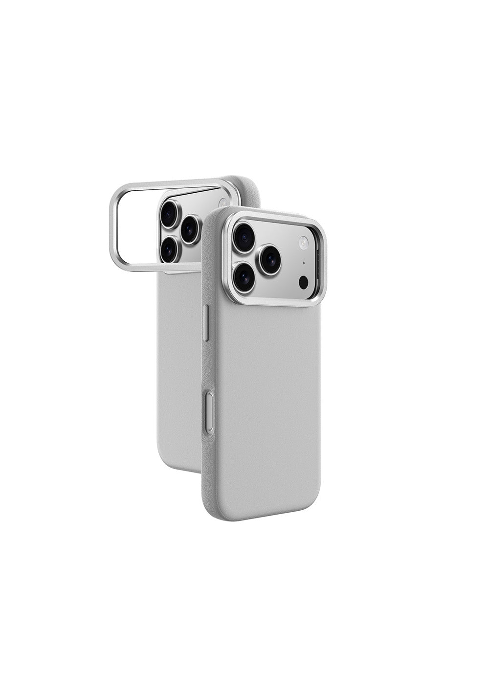 Apple iPhone 17 Pro Max Kılıf Manyetik Şarj Uyumlu Standlı Amazingthing Glamour Mag Serisi PU Kapak