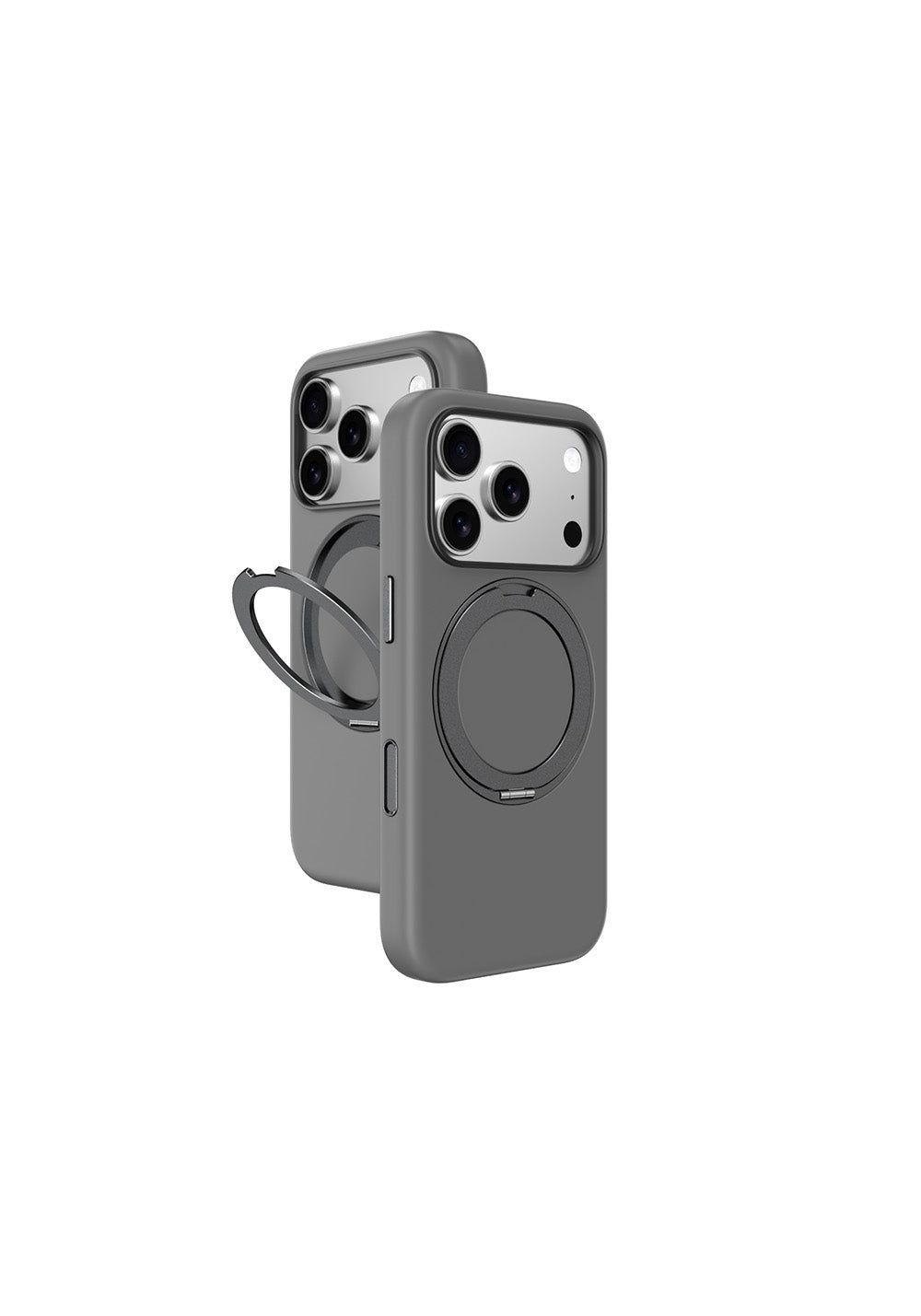 Apple iPhone 17 Pro Max Amazingthing Cloudie MagSpin 360 Derece Standlı M-Safe Kılıf