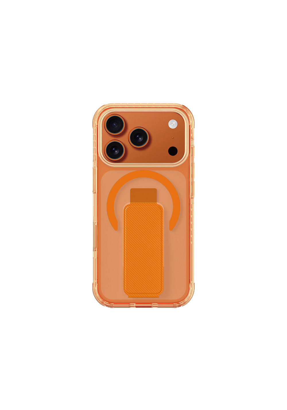 Apple iPhone 17 Pro Kılıf Manyetik Şarj Uyumlu Standlı Amazingthing Titan Pro Plus Kapak