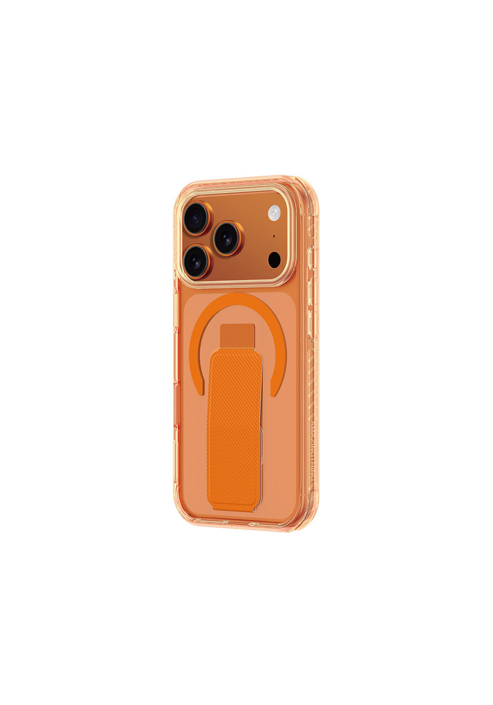 Apple iPhone 17 Pro Kılıf Manyetik Şarj Uyumlu Standlı Amazingthing Titan Pro Plus Kapak